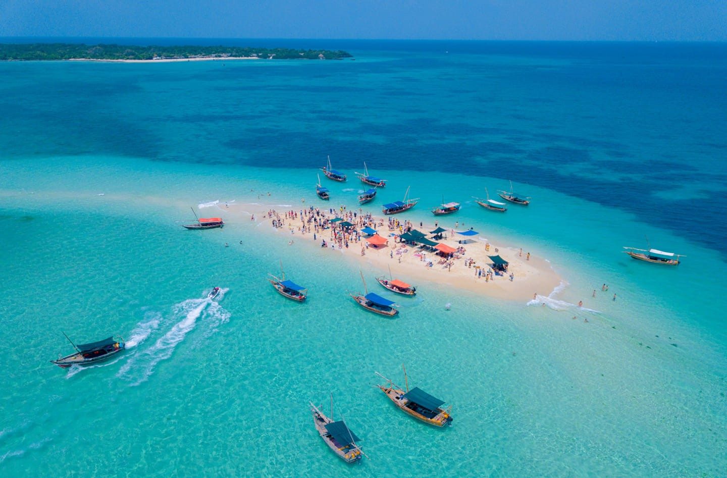 Safari Blue sandbank