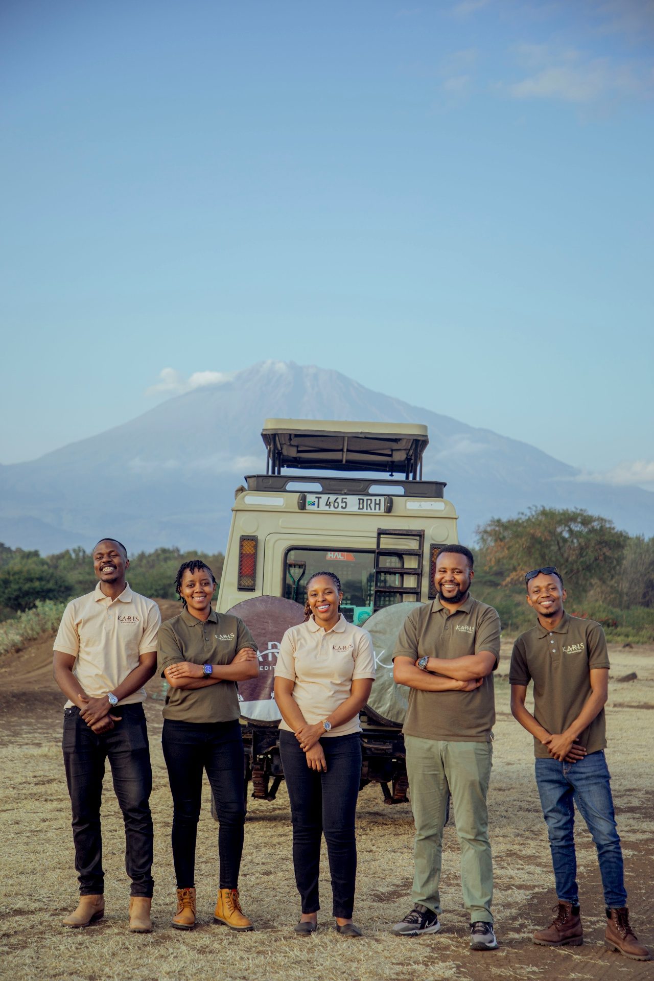 Karis Expeditions team on the road