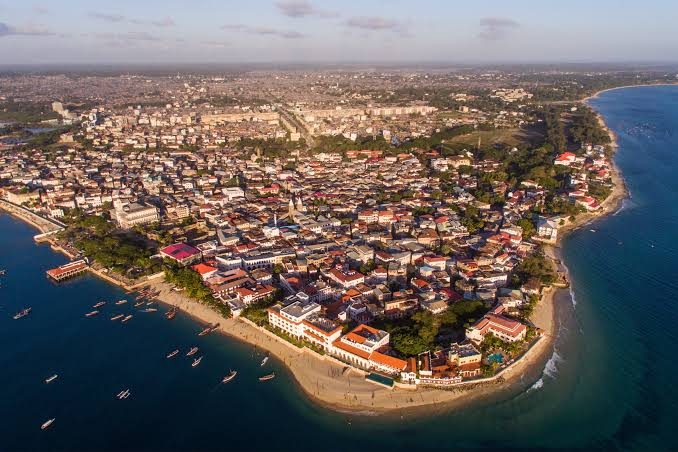 Old town coastline